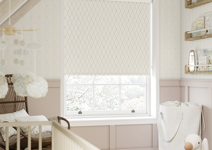 Puddle Down, Trellis Dolly Mix - Roller Blind - Image 5
